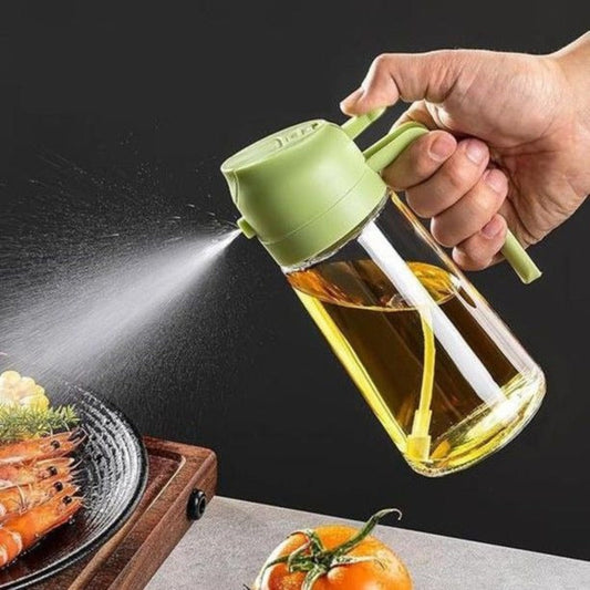 2-in-1 Oil Spray Bottle – Mist & Pour