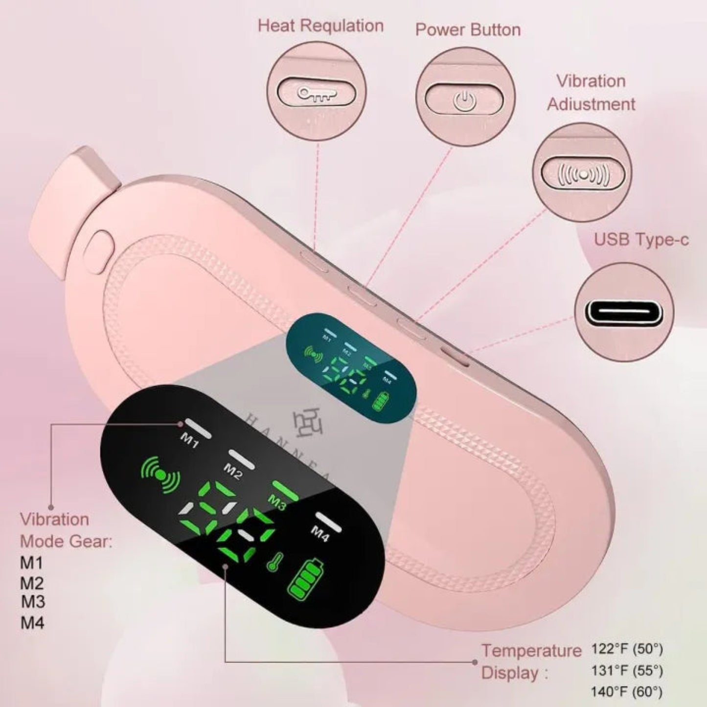Heating Pad Women Period Pain Relief