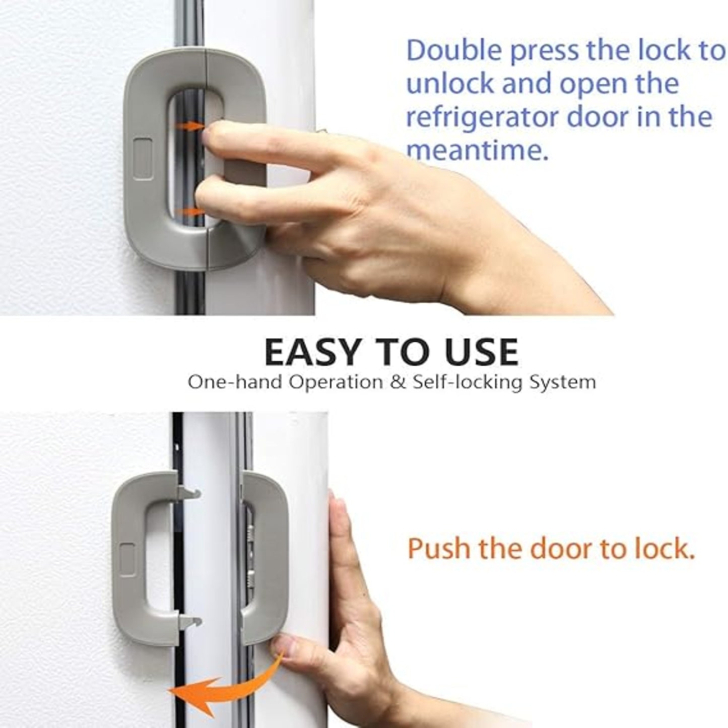 Child Safety Fridge Lock – Self Adhesive