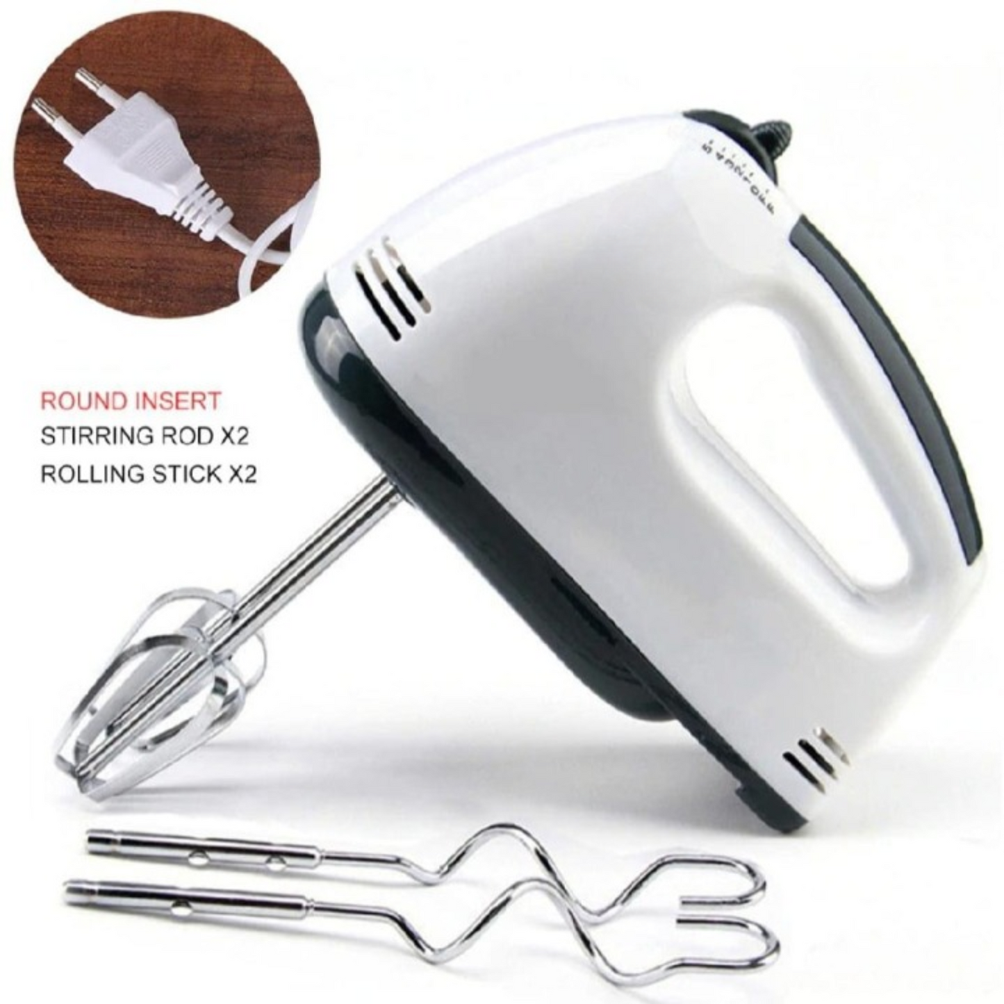 Electric Hand Mixer – Egg  & Cake Mixer