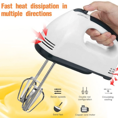Electric Hand Mixer – Egg  & Cake Mixer