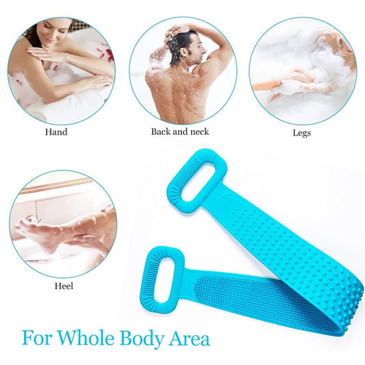 Silicone Bath Brush & Back Scrubber
