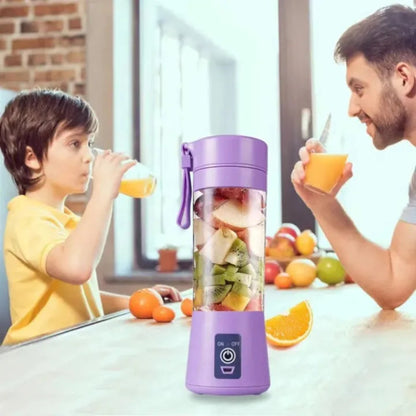 Mini portable smoothie juice blender