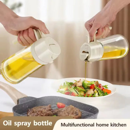 2-in-1 Oil Spray Bottle – Mist & Pour