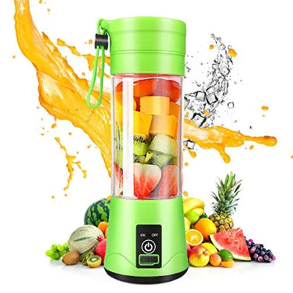 Mini portable smoothie juice blender