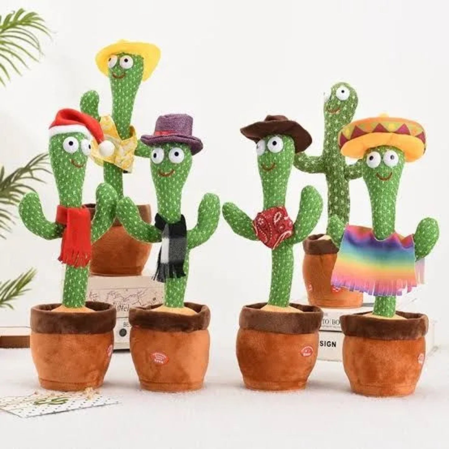 Rechargeable Dancing Cactus Toy for Kids