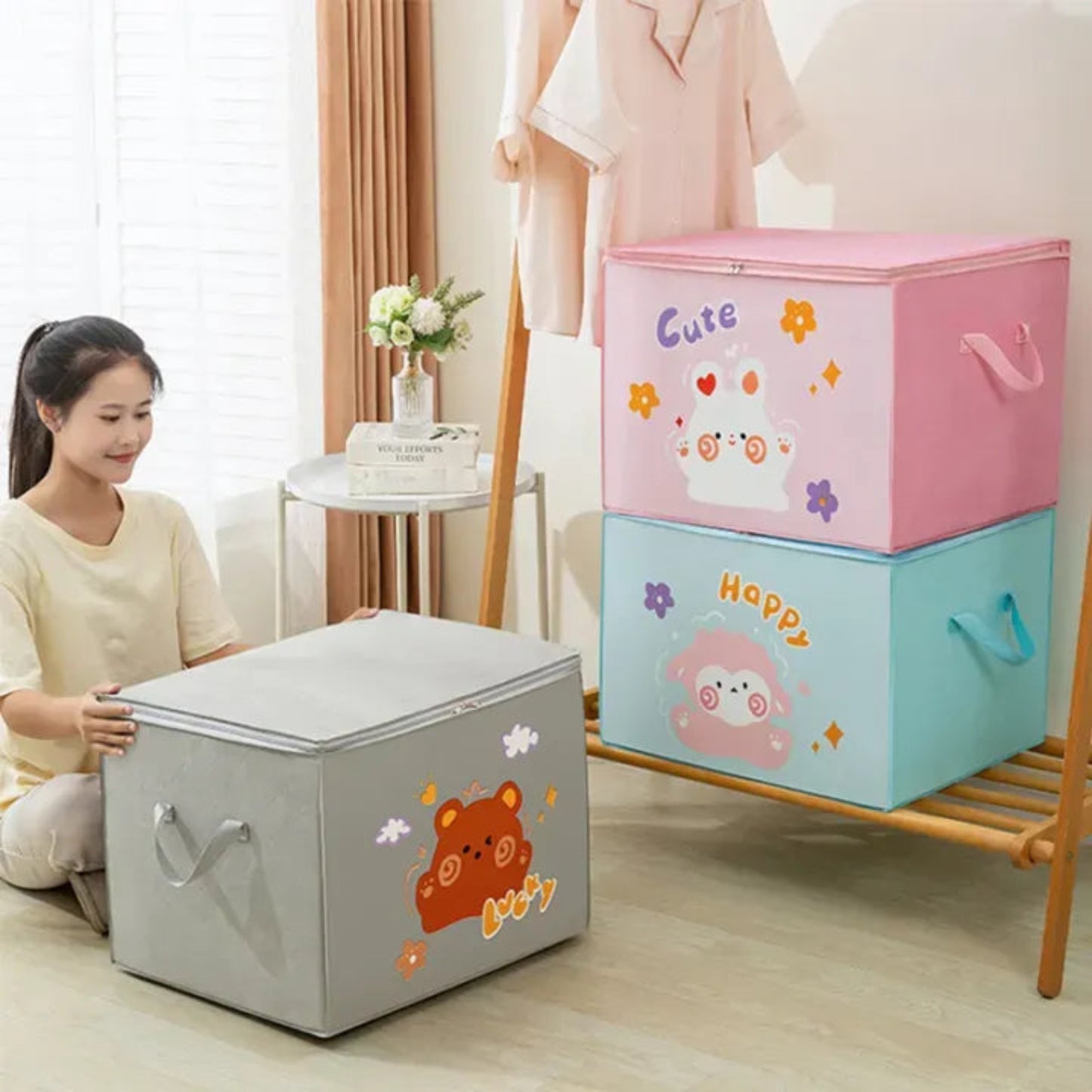 Cute Cartoon Multi-Purpose  Storage Bag