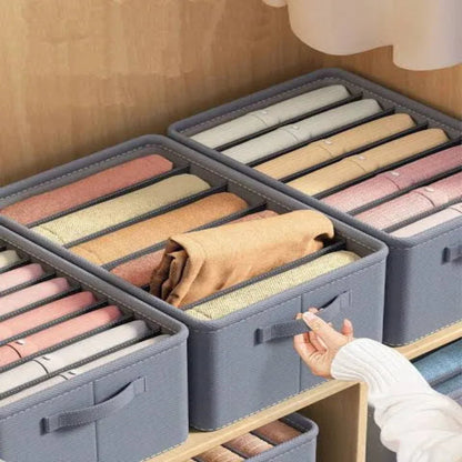 6-Grid Wardrobe storage bag