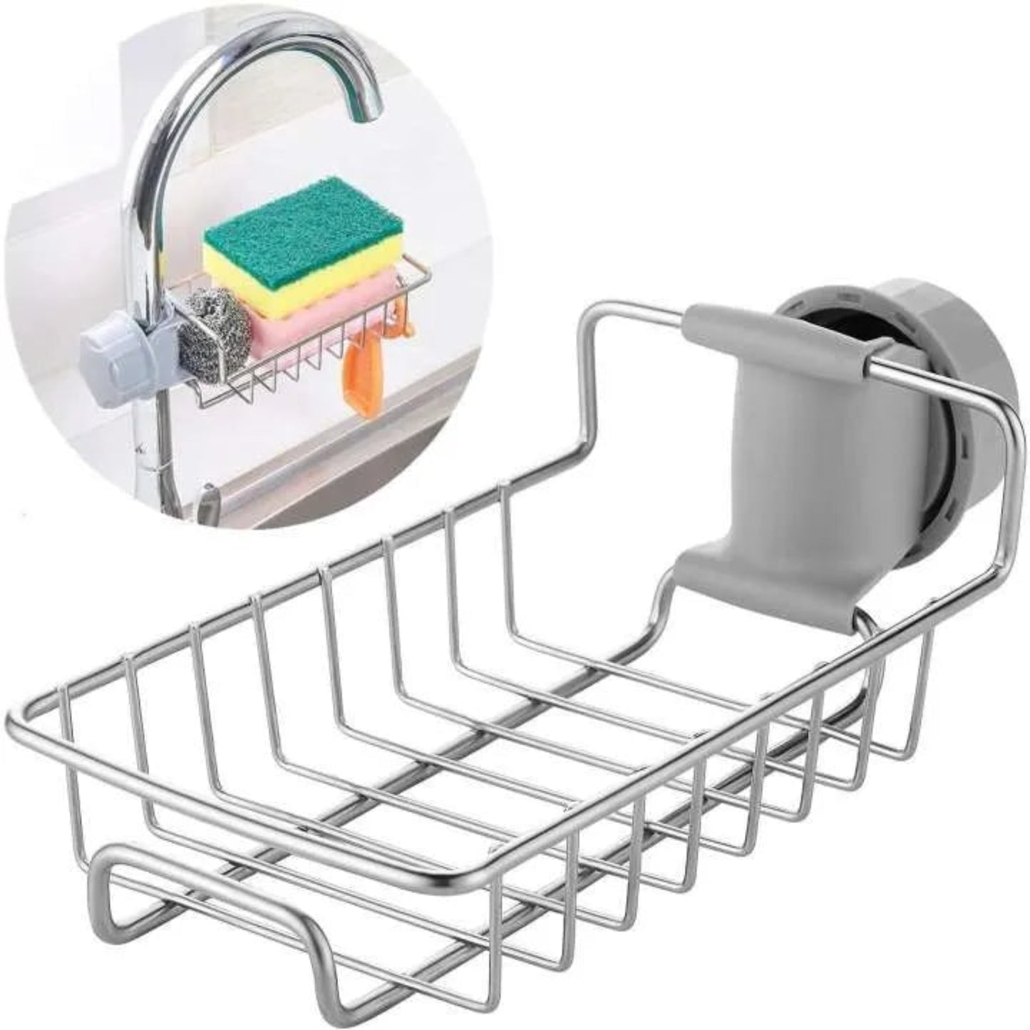 Sponge Holder for Kitchen Stainless Steel