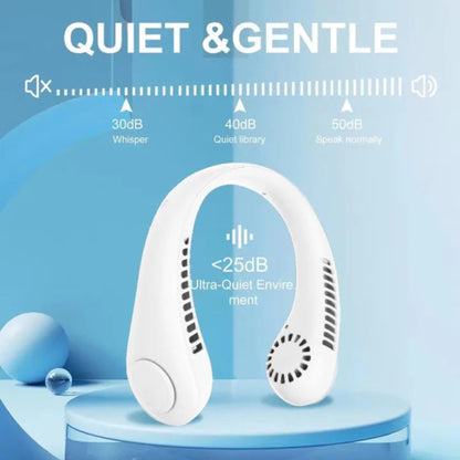 Rechargeable Neck Fan Hands free Cooling